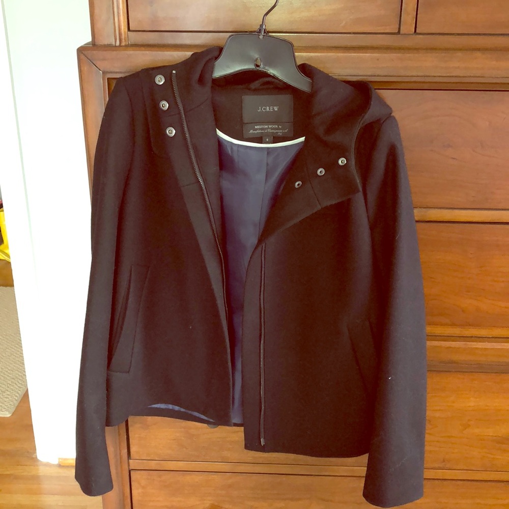 Jcrew wool pea coat